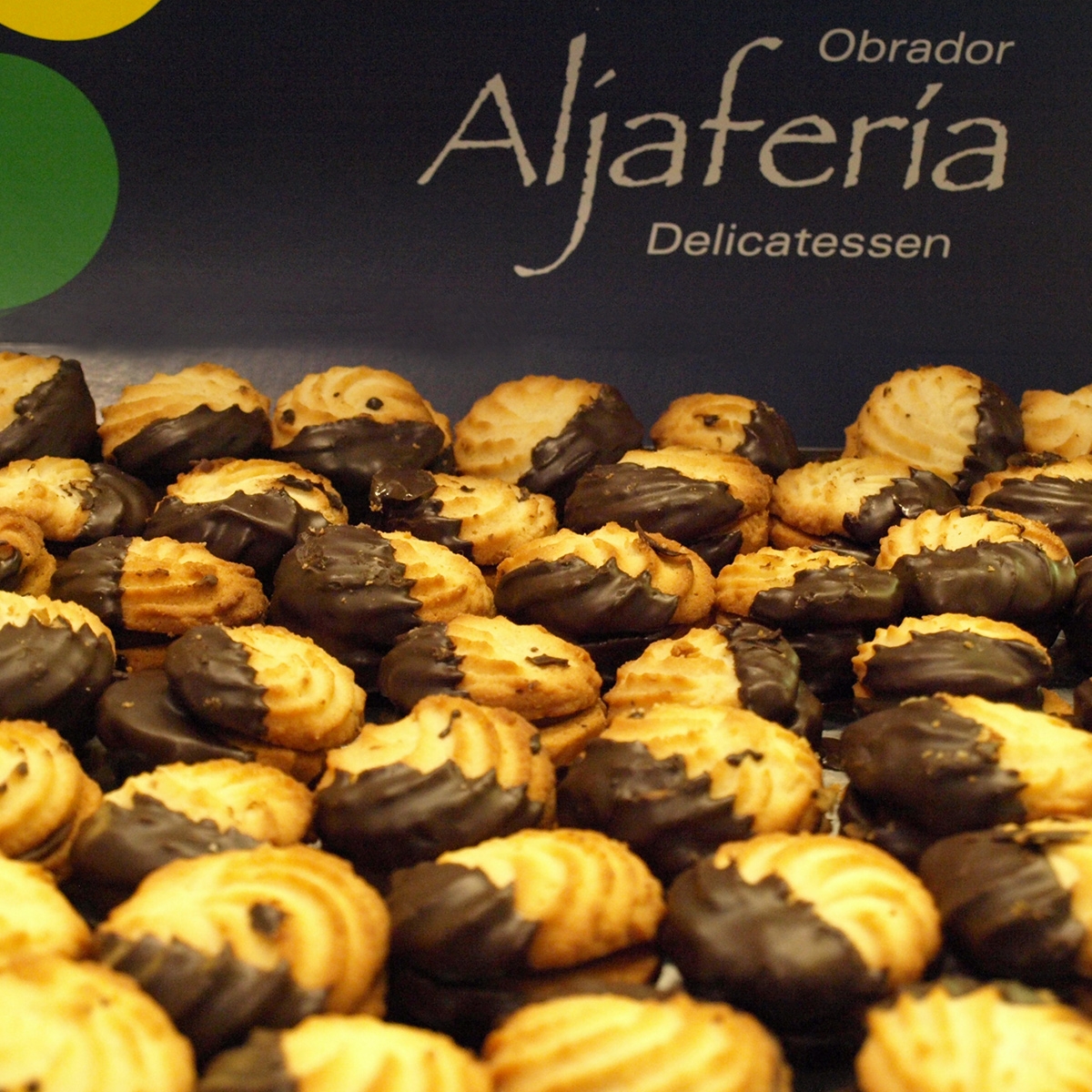 Pastas de té con chocolate