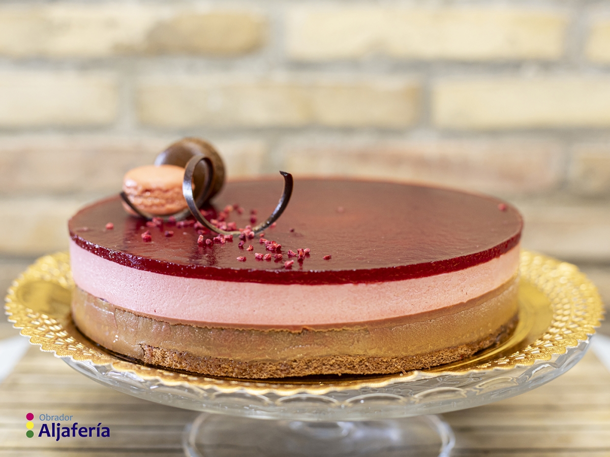 Tarta de Frambuesa y Chocolate